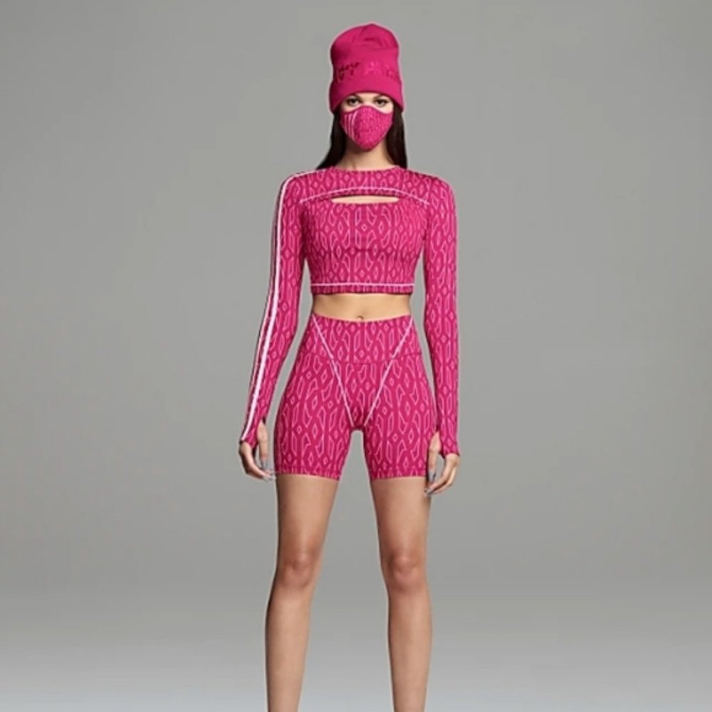 Beyonce Ivy Park x Adidas Monogram Shorts XS